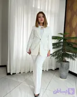 کت و شلوار سفید مجلسی