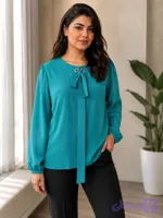 شومیز حریر (کد X1JJN)