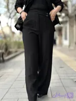 شلوار بگ کمر کج