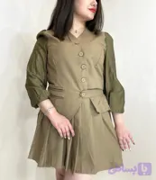 کت و دامن پلیسه دخترانه
