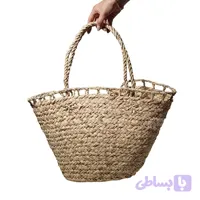 زنبیل حصیری شیاردار