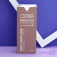 شامپو کافئین سریتا CERITA بدون سولفات موی خشک و معمولی حجم 200 میل 91462