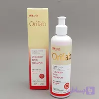 شامپو موهای رنگ شده اوری فاب Orifab حاوی جوانه گندم حجم 250 میل 93615
