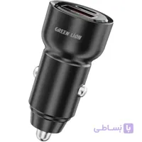 شارژر فندکی ماشین گرین لاین 60 واتی مدل RoadVolt