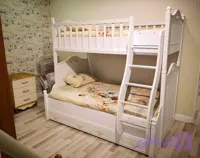 تخت دوطبقه مدل لیدی