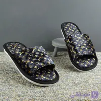 دمپایی حوله ای مدل ال وی گرم و نرم و راحت