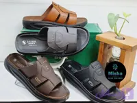 صندل طبی مردانه شیما مدل جاکارتا ، زیبا ، راحت و بادوام