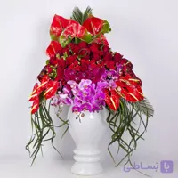 جام گل ارکیده و رز کد 7330+ ارسال رایگان | باختر