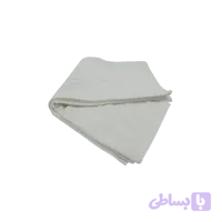 حوله استخری(نیم حمامی) بیز دورو آبگیر صد درصد پنبه و رنگ استخوانی اندازه (75 * 130)