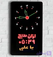 ساعت دیجیتال اذان گوی مسجد مدل E13