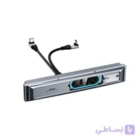 هاب ۴ پورت USB-C ریمکس مدل RU-U2 | مشکی