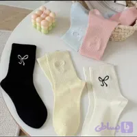 جوراب ساق دار طرح پاپیون