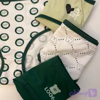 شورت زنانه طرح سبز 1