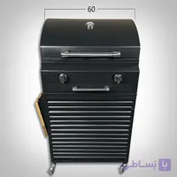 باربیکیو گازی کرکره ای 60 سانتی