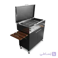باربیکیو استیل درب صاف