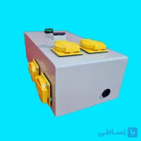 تابلو پریز کارگاهی روکار با چهار پریز تکفاز و دو سه فاز