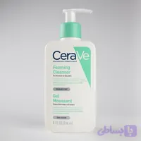 ژل شستشوی صورت سراوی مناسب پوست نرمال تا چرب (CeraVe Foaming Cleanser for Normal to Oily Skin)
