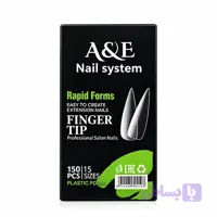 قالب کاشت ناخن روسی ریشه نازک استلیتو A&E