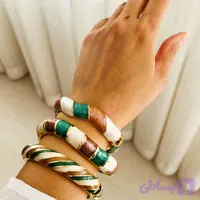 بنگل میناکاری زنانه (کد Y494M)