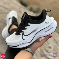 کفش نایک مدل زوم ایکس لبخندی رنگ سفید صورتی