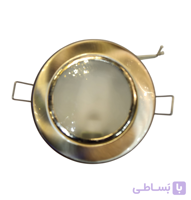 قاب هالوژن ورق گرد شیشه دار برش 8 کد B56