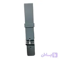 بند رابر سیلیکونی ساعت مچی رنگ مشکی سایز 18 کد 1