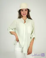 شومیز ژاکارد تابستانه زنانه کد 61 (511)