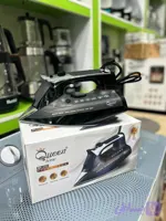 اتو بخار کویین هوم مدل QH-3880 رنگ مشکی