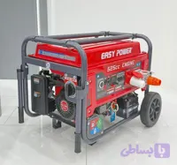 موتور برق ۱۲ کیلو وات سه گانه سوز تک فاز easy power ریموت استارت مدل EP19900NGAS
