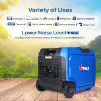 موتور برق ۶/۵ کیلو وات سایلنت وی تولز ریموت استارت مدل VG7000ISR