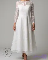 پیراهن زنانه میدی – مدل گل پنبه