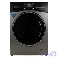 ماشین لباسشویی 10 کیلو دایرکت درایو اینورتر درب فضایی سیلور پنل مشکی دونار سری SX1 PRO