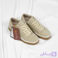 کفش کژوال بنددار کرم