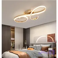 چراغ سقفی LED مدرن FZQSXAZU با ریموت کنترل و قابلیت تنظیم نور