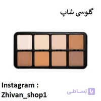 پالت کانتور خشک کارکتر مدل C-A301 دارای 8 رنگ جذاب