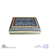 جعبه خاتم کاری تذهیب