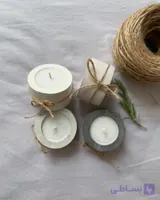 شمع بتنی فانوسی