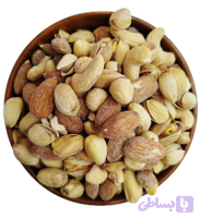 آجیل چهار مغز نمک دریایی