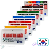 گوتا پرکا ۴ درصد کره ای متا اصلی Meta Biomed Gutta Percha Points