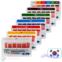 گوتا پرکا ۶ درصد کره ای متا اصلی Meta Biomed Gutta Percha Points
