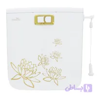 فلاش تانک ایمن آب مدل کاسپین طرح نیلوفر (کد DL1Y0)