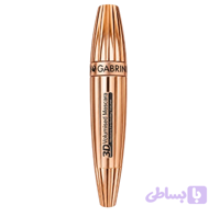 ریمل سیلیکونی گابرینی حجم‌دهنده مدل 3D Mascara Voluminous – با برس سیلیکونی، مشکی فوق‌العاده