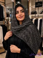شال حریر نخ دیور