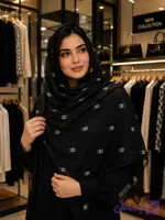 شال حریر مارک گوچی وارداتی گلدوزی شده
