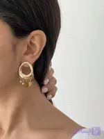 گوشواره طرح زارا آویزدار