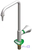 شیر آب رومیزی تکی با خروجی عصایی محصول FAR ایتالیا- مدل 11080-2-MC