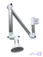 هود بازویی سقفی کلاهک آلومینیومی شیپوری سفید طول ۱.۵ متر (کد EAC75396L-C07EH)