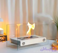 شومینه رومیزی مدل پیت 2 در دو رنگ