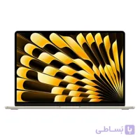 لپ تاپ 15.3 اینچی اپل مدل MacBook Air MXD33 2024 -M3-16GB RAM-512GB SSD Starlight