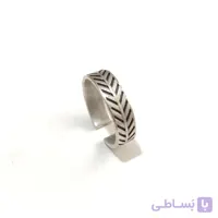 انگشتر مردانه مدل گندم فری سایز